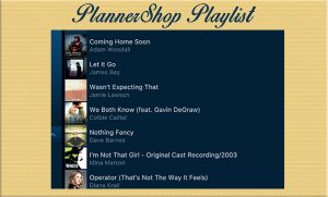 Playlist for Planning